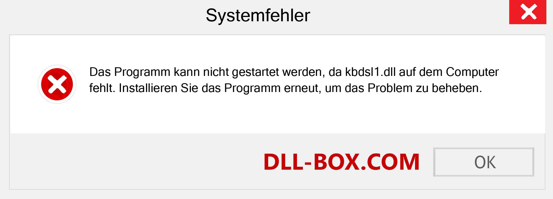 kbdsl1.dll-Datei fehlt?. Download für Windows 7, 8, 10 - Fix kbdsl1 dll Missing Error unter Windows, Fotos, Bildern